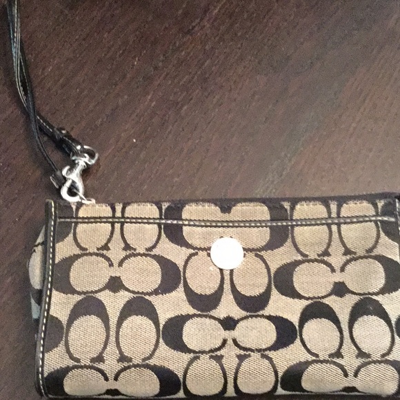 Black and silvery gray Coach ( authentic) tote - Picture 2 of 9